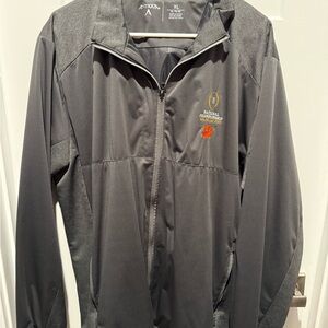 Antigua CFP Clemson Gray Full-Zip Jacket